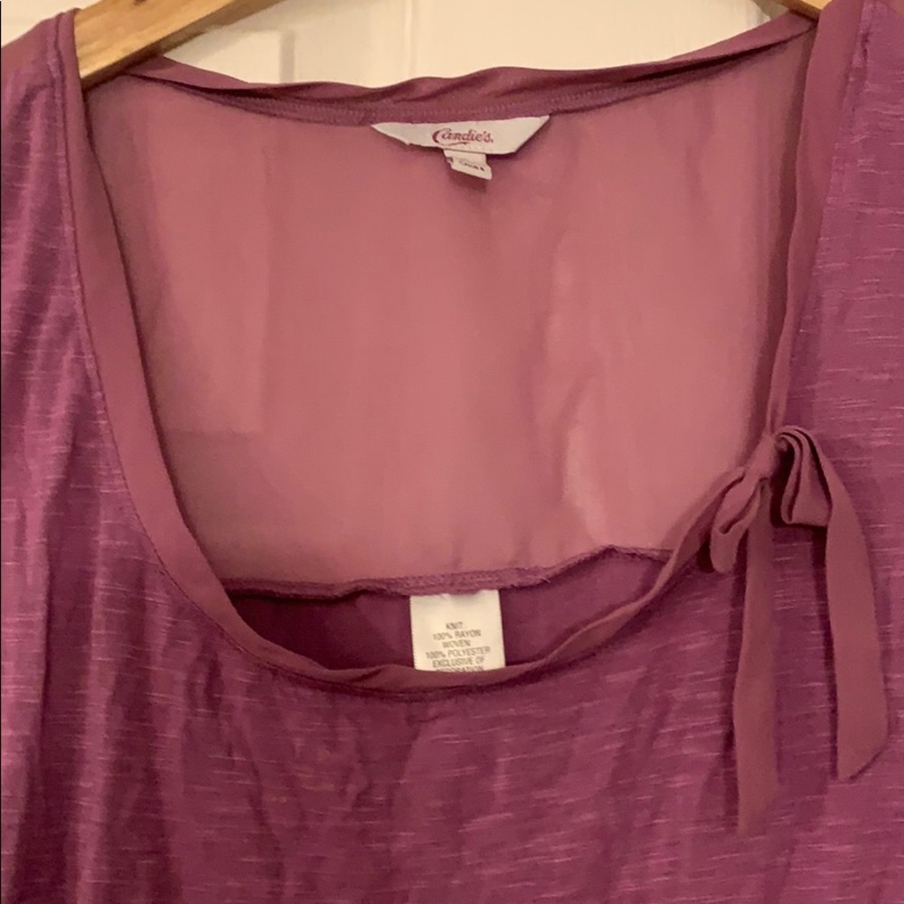Cap sleeve blouse
